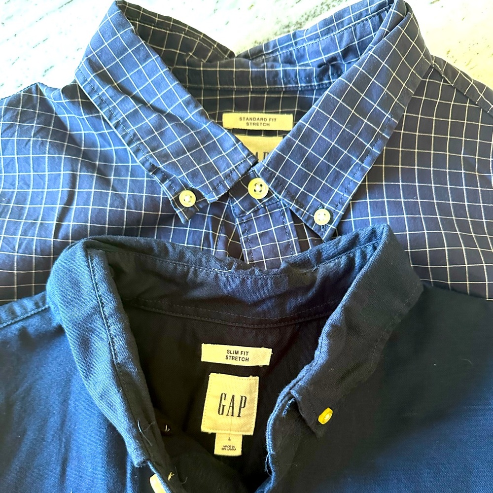 Men’s button up shirts